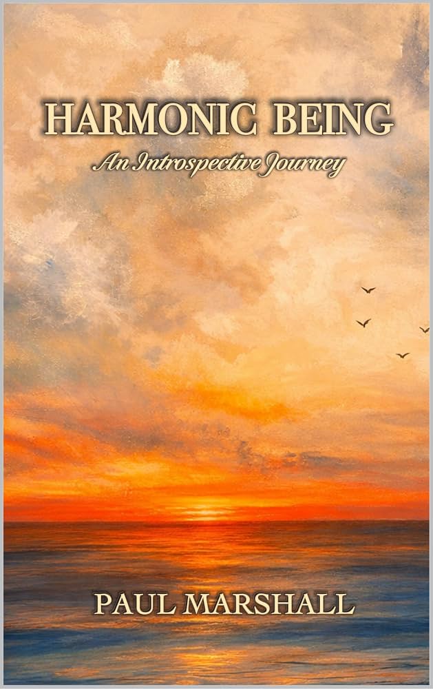 Harmonic Being book cover, painted by Paul Marshall